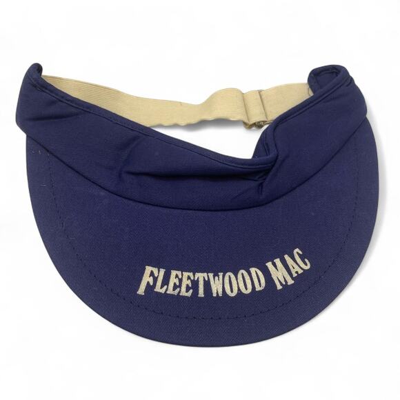 vintage 70’s FLEETWOOD MAC In Concert Tour Stevie Nicks sun visor beach hat cap - Picture 1 of 4